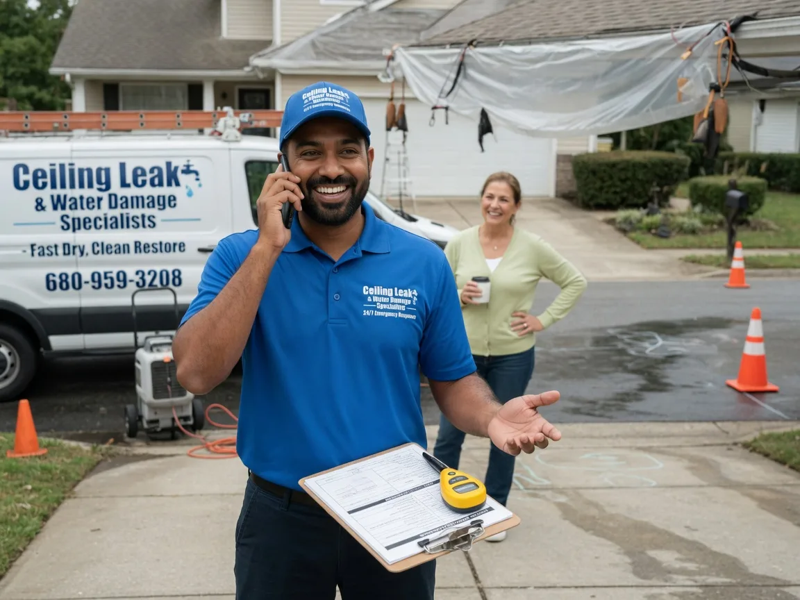 Ceiling Leak Cleanup Millsap, TX FAQs